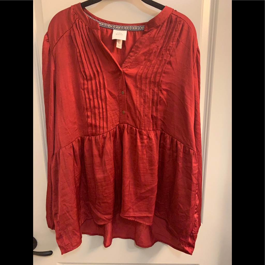 Reddish Blouse